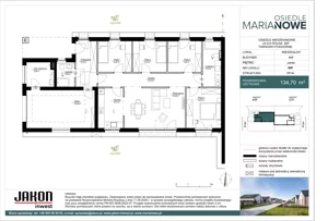 Dom 134,70 m², oferta nr 65F, Osiedle Marianowe, Tarnowo Podgórne, ul. Rolna 63-69