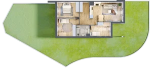 4 pokoje, mieszkanie 70,16 m², parter, oferta nr CZ3.5, Nowa Czernica CZ3, Czernica, ul. Wojska Polskiego 15