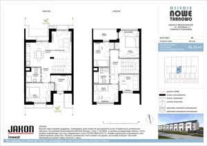 Dom 96,35 m², oferta nr 3C, Nowe Tarnowo, Tarnowo Podgórne, ul. Rzymska 15, ul. Turyńska