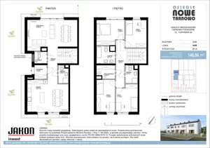 Dom 146,04 m², oferta nr 6AB, Nowe Tarnowo, Tarnowo Podgórne, ul. Rzymska 15, ul. Turyńska