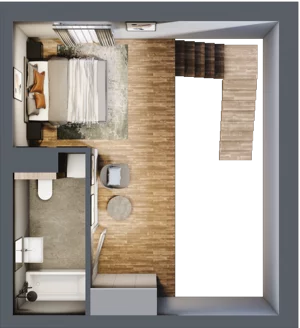 2 pokoje, mieszkanie 57,91 m², piętro 4, oferta nr 23, Sprzeczna 6, Warszawa, Praga Północ, Stara Praga, ul. Sprzeczna 6