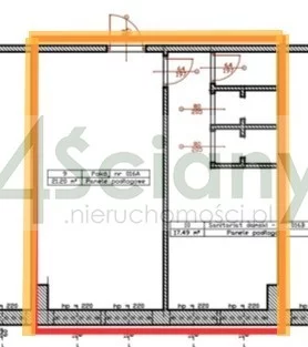Biuro 38,69 m², Warszawa, Mokotów, Wynajem