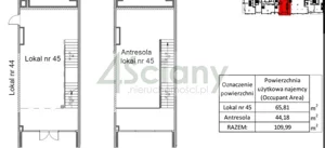 Lokal użytkowy 109,99 m², Warszawa, Mokotów, Wynajem