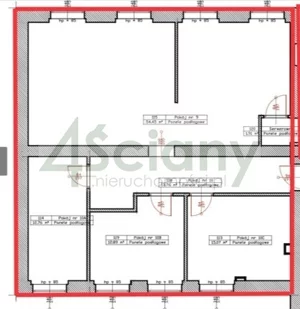Biuro 110,84 m², Warszawa, Mokotów, Wynajem