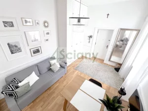 Mieszkanie jednopokojowe 22,37 m², Warszawa, Śródmieście, Bagatela, Sprzedaż