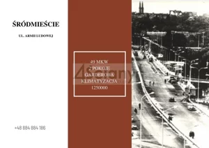 Mieszkanie dwupokojowe 49,36 m², Warszawa, Śródmieście, Aleja Armii Ludowej, Sprzedaż
