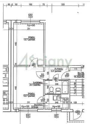 Apartamenty 66196/3098/OMS Warszawa Bielany Przy Agorze