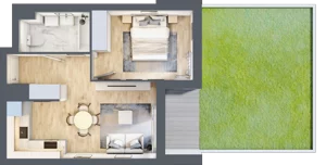 2 pokoje, mieszkanie 36,14 m², piętro 4, oferta nr L-A046, Warszawski Świt Etap XII, Warszawa, Targówek, Bródno, ul. Warszawski Świt