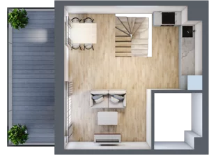 3 pokoje, mieszkanie 67,35 m², piętro 4, oferta nr F2-23, Na Koszutce II, Katowice, Śródmieście, Koszutka, ul. Słoneczna 1