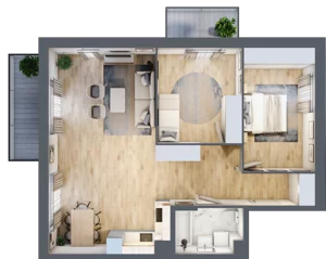 3 pokoje, mieszkanie 71,14 m², piętro 1, oferta nr mieszkanie 13, Mikusińskiego 25, Katowice, Wełnowiec-Józefowiec, Wełnowiec, ul. Jana Mikusińskiego 25
