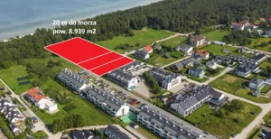Działka 8 939,00 m², Grzybowo, Żeglarska, Sprzedaż