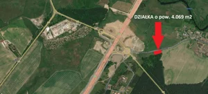 Działka 4 069,00 m², Rościęcino, Zgodna, Sprzedaż