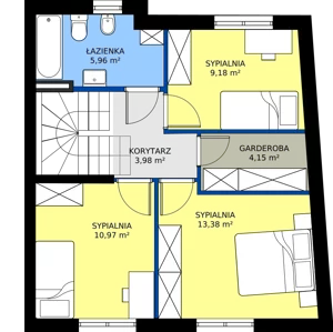 4 pokoje, mieszkanie 100,34 m², parter, oferta nr B3a, Malinowy Zakątek II, Kamieniec Wrocławski, ul. Malinowa 10,12