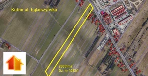 Działka 25 051,00 m², Kutno, Łąkoszyńska, Sprzedaż