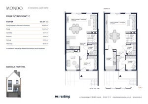 Dom 195,01 m², oferta nr C, Osiedle Mondo, Gdańsk, Jasień, ul. Zwierzyniecka