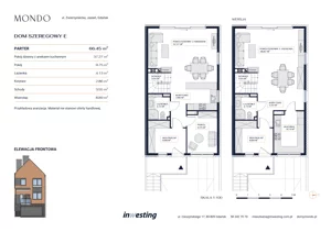 Dom 195,07 m², oferta nr E, Osiedle Mondo, Gdańsk, Jasień, ul. Zwierzyniecka