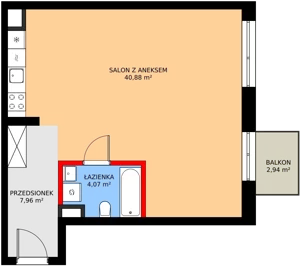 1 pokój, mieszkanie 52,91 m², piętro 1, oferta nr 1/M005, Stalowa Form 43.45, Warszawa, Praga Północ, Nowa Praga, ul. Stalowa