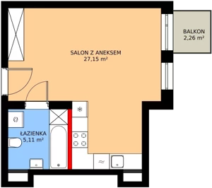 1 pokój, mieszkanie 32,26 m², piętro 4, oferta nr 1/M024, Stalowa Form 43.45, Warszawa, Praga Północ, Nowa Praga, ul. Stalowa