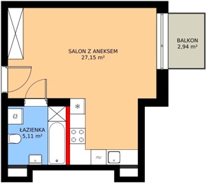 1 pokój, mieszkanie 32,26 m², piętro 3, oferta nr 1/M018, Stalowa Form 43.45, Warszawa, Praga Północ, Nowa Praga, ul. Stalowa