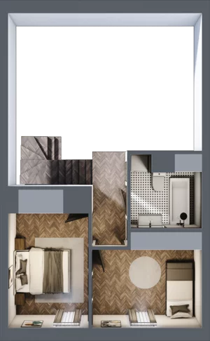 5 pokoi, mieszkanie 91,30 m², piętro 1, oferta nr 3A, Małe Wilczyce, Wilczyce, ul. Zgodna / Życzliwa