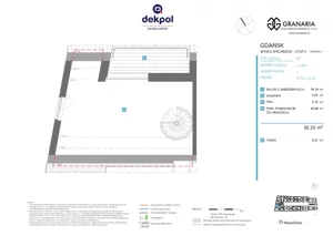 1 pokój, lokal inwestycyjny 92,23 m², piętro 6, oferta nr 1.6.081.M, Granaria, Gdańsk, Śródmieście, ul. Chmielna