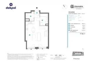 1 pokój, lokal inwestycyjny 77,92 m², piętro 6, oferta nr 5.6.234.M, Granaria, Gdańsk, Śródmieście, ul. Chmielna