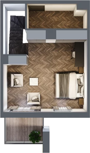 2 pokoje, lokal inwestycyjny 60,70 m², parter, oferta nr 6.12, Pino Resort, Gdańsk, Wyspa Sobieszewska, Sobieszewo, ul. Turystyczna 90