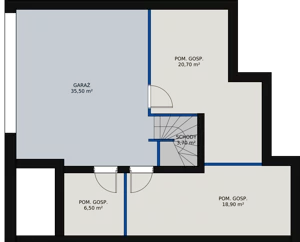 Dom 247,99 m², oferta nr 5.A1, Gaia Park, Konstancin-Jeziorna, Konstancin, Konstancin, ul. Torowa 1