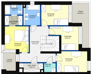 Dom 247,99 m², oferta nr 5.A1, Gaia Park, Konstancin-Jeziorna, Konstancin, Konstancin, ul. Torowa 1