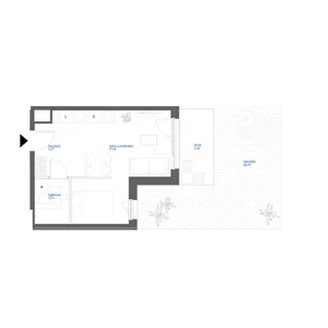 1 pokój, mieszkanie 30,95 m², parter, oferta nr 28/53, Leśny Marcelin, Poznań, Grunwald, Junikowo, ul. Jeleniogórska