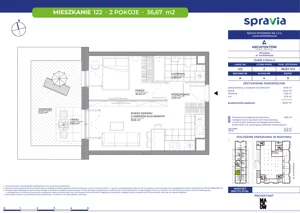 2 pokoje, mieszkanie 36,40 m², piętro 2, oferta nr B1/39, Architektów, Wrocław, Al. Architektów 22-30