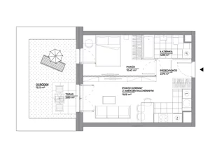 2 pokoje, mieszkanie 36,40 m², piętro 2, oferta nr B1/39, Architektów, Wrocław, Al. Architektów 22-30