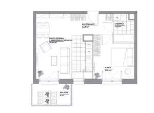 2 pokoje, mieszkanie 46,22 m², piętro 2, oferta nr B1/103, Architektów, Wrocław, Al. Architektów 22-30