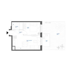 2 pokoje, mieszkanie 36,28 m², parter, oferta nr 28/52, Leśny Marcelin, Poznań, Grunwald, Junikowo, ul. Jeleniogórska