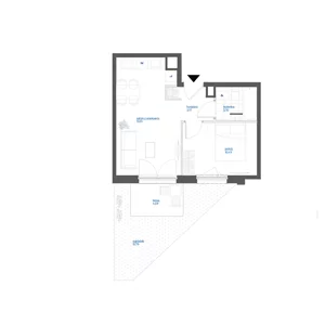 2 pokoje, mieszkanie 36,46 m², parter, oferta nr 28/74, Leśny Marcelin, Poznań, Grunwald, Junikowo, ul. Jeleniogórska