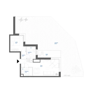 2 pokoje, mieszkanie 41,95 m², parter, oferta nr 28/69, Leśny Marcelin, Poznań, Grunwald, Junikowo, ul. Jeleniogórska