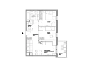 3 pokoje, mieszkanie 56,99 m², piętro 2, oferta nr A/143, Architektów, Wrocław, Al. Architektów 22-30