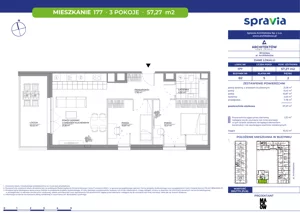 3 pokoje, mieszkanie 57,27 m², piętro 2, oferta nr B2/177, Architektów, Wrocław, Al. Architektów 22-30