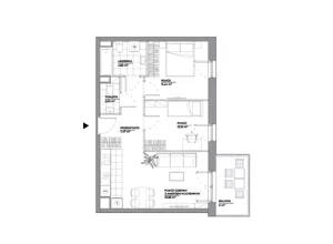 3 pokoje, mieszkanie 55,62 m², piętro 1, oferta nr A/131, Architektów, Wrocław, Al. Architektów 22-30