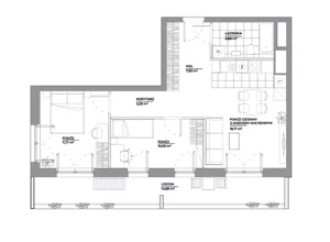 3 pokoje, mieszkanie 57,54 m², piętro 3, oferta nr B1/8, Architektów, Wrocław, Al. Architektów 22-30