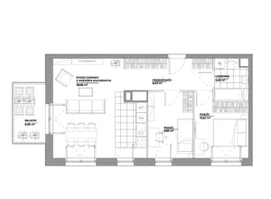 3 pokoje, mieszkanie 61,44 m², piętro 3, oferta nr B1/9, Architektów, Wrocław, Al. Architektów 22-30