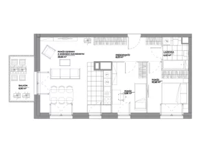3 pokoje, mieszkanie 61,44 m², piętro 2, oferta nr B1/6, Architektów, Wrocław, Al. Architektów 22-30