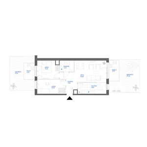 3 pokoje, mieszkanie 58,79 m², parter, oferta nr 28/2, Leśny Marcelin, Poznań, Grunwald, Junikowo, ul. Jeleniogórska