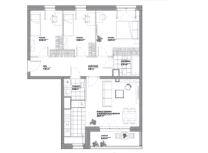 4 pokoje, mieszkanie 81,23 m², piętro 2, oferta nr B1/102, Architektów, Wrocław, Al. Architektów 22-30