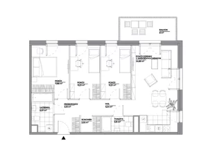 4 pokoje, mieszkanie 78,09 m², piętro 3, oferta nr A/150, Architektów, Wrocław, Al. Architektów 22-30