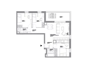 4 pokoje, mieszkanie 71,09 m², piętro 2, oferta nr B2/175, Architektów, Wrocław, Al. Architektów 22-30