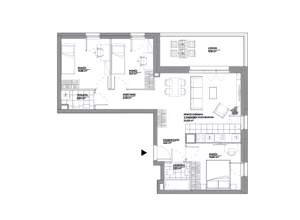 4 pokoje, mieszkanie 69,77 m², piętro 1, oferta nr B2/172, Architektów, Wrocław, Al. Architektów 22-30
