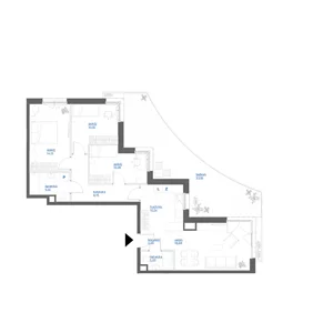 4 pokoje, mieszkanie 83,42 m², piętro 2, oferta nr 28/83, Leśny Marcelin, Poznań, Grunwald, Junikowo, ul. Jeleniogórska