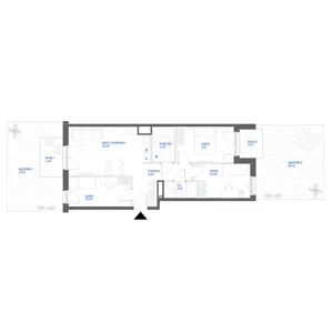 4 pokoje, mieszkanie 67,30 m², parter, oferta nr 28/51, Leśny Marcelin, Poznań, Grunwald, Junikowo, ul. Jeleniogórska