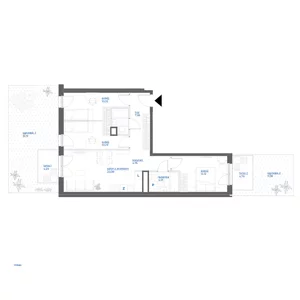 4 pokoje, mieszkanie 71,99 m², parter, oferta nr 28/75, Leśny Marcelin, Poznań, Grunwald, Junikowo, ul. Jeleniogórska